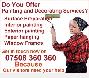 Painter and Decorator Sutton