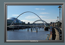 Bridges Across The River Tyne and Gateshead Sage Building